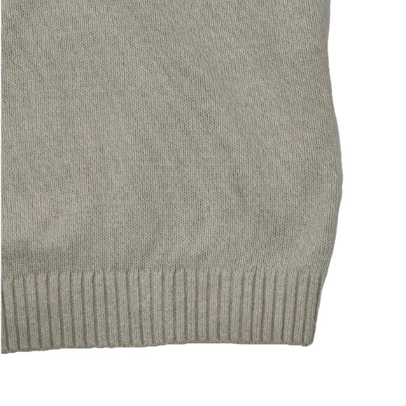 Hollister Relaxed American Flag Sweater Cream Medium Cotton EXCELLENT 🇺🇸 - Picture 7 of 11